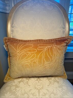 Aphorism for Anthropologie Embroidered Pillow